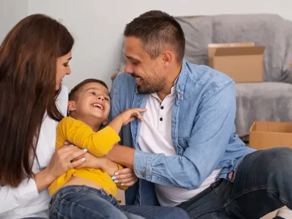 Family in a Martinika room