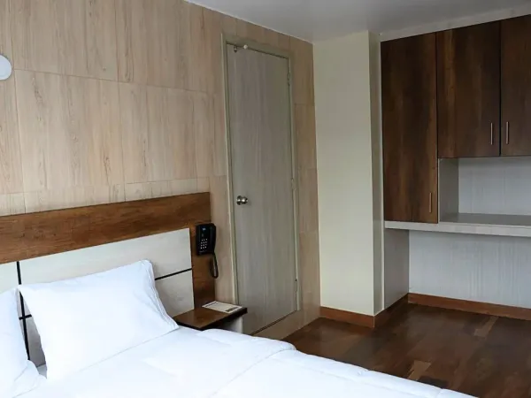 Double-bed room at Martinika